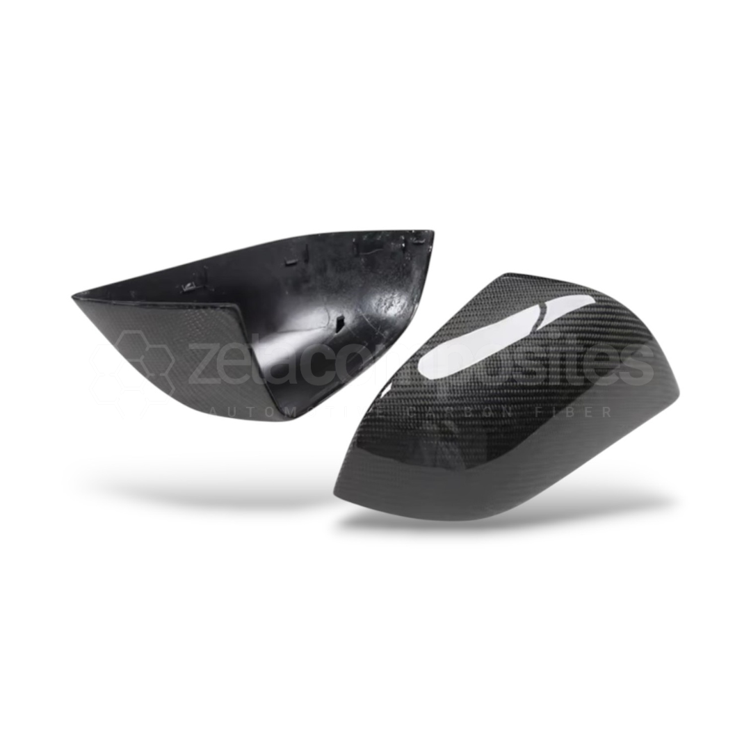 Tesla Model 3 / S Carbon Fiber Mirror Cap Replacement Set