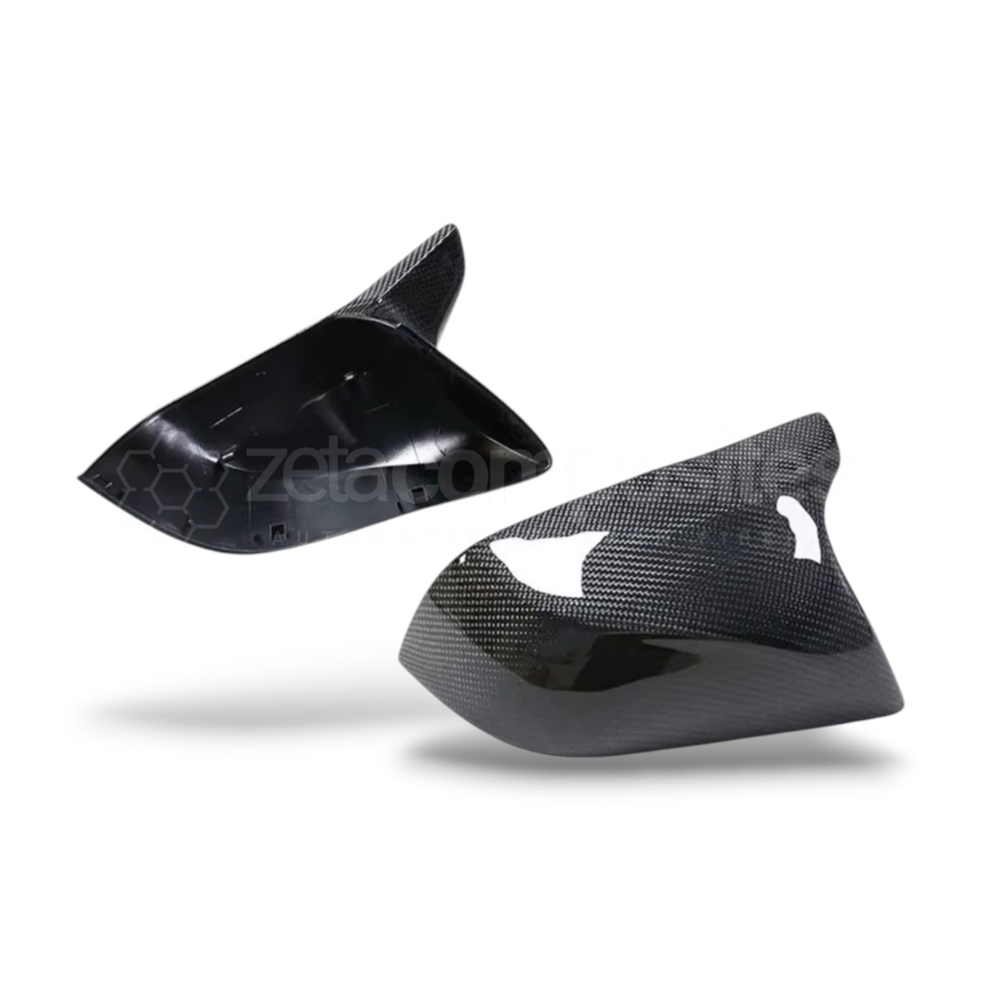 Tesla Model 3 / S Carbon Fiber Mirror Cap Replacement Set