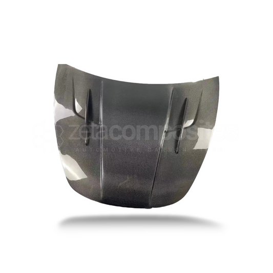 Tesla Model 3 / Y Carbon Fiber Canard Style Hood
