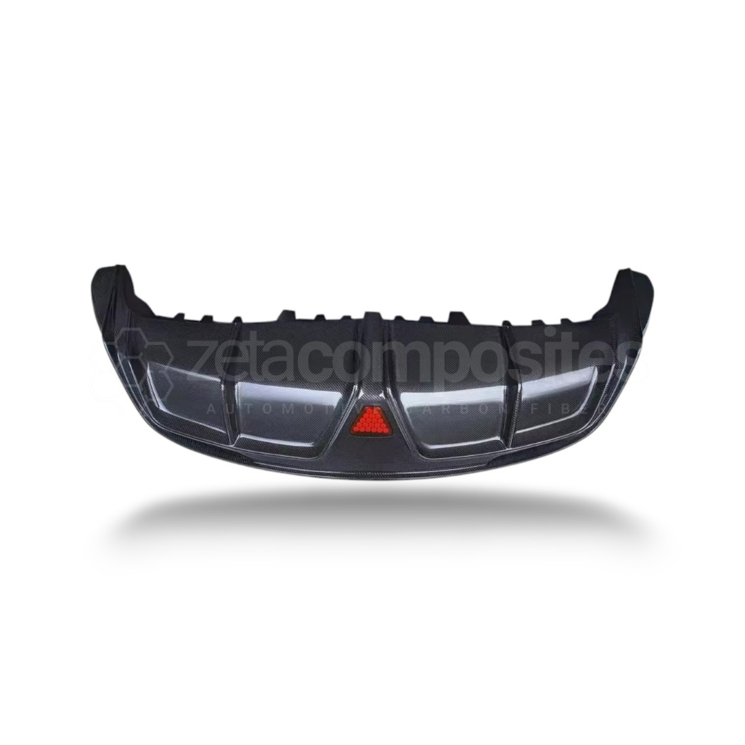 Tesla Model X Carbon Fiber 3rd Brake Light Diffuser