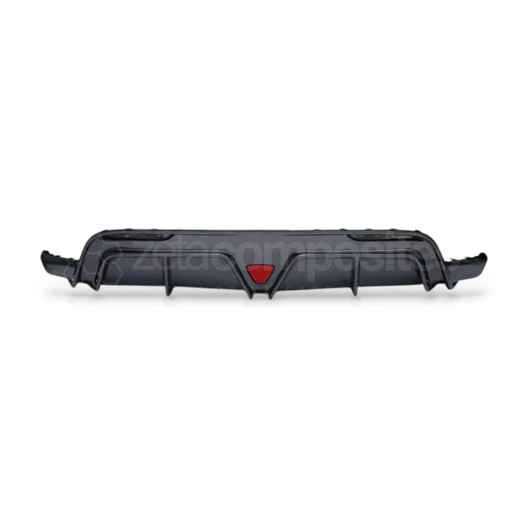 Tesla Model X Carbon Fiber 3rd Brake Light Diffuser