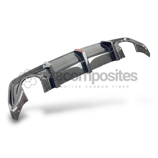 Carbon Fiber Brake Light Diffuser for Widebody Dodge Charger (15'-23')