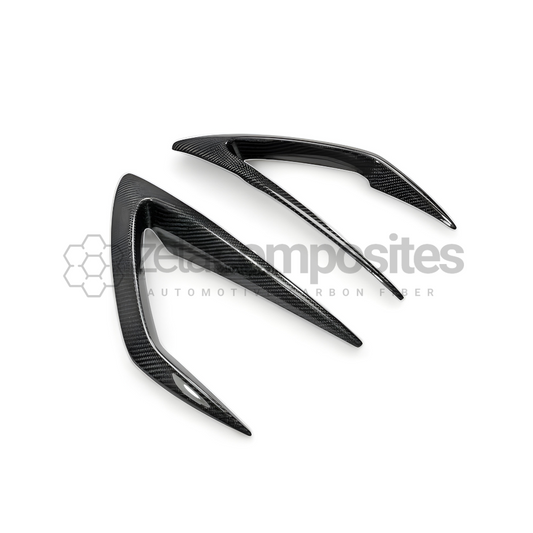 Carbon Fiber Fog Light Bumper Bezel Covers for Miata ND MK4 MX5