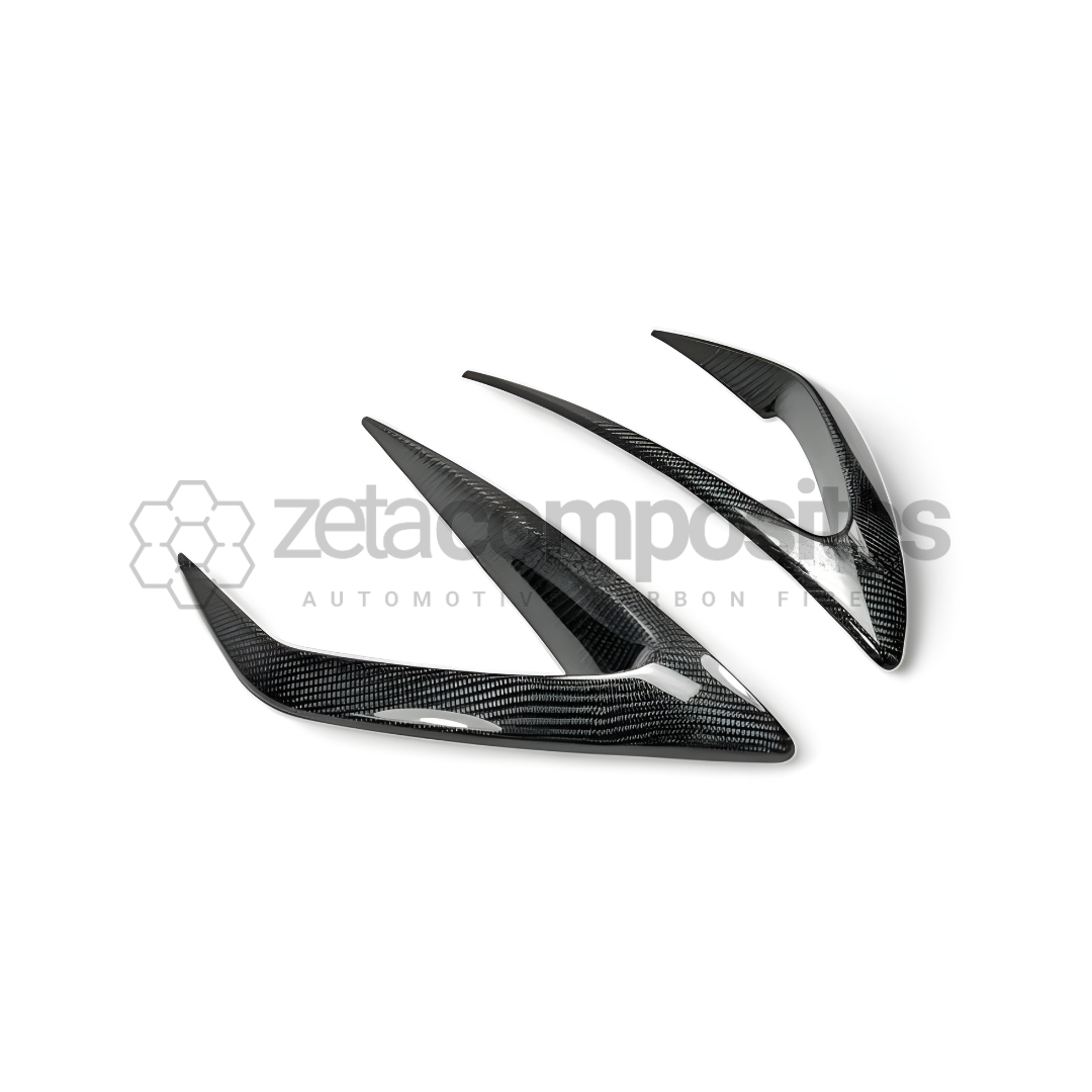 Carbon Fiber Fog Light Bumper Bezel Covers for Miata ND MK4 MX5