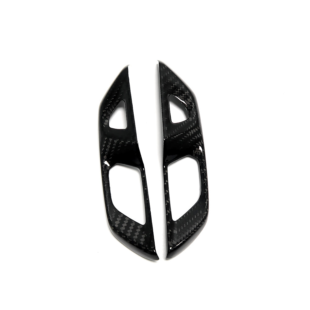 (2020'+) C8 Corvette Carbon Fiber Door Lock Trim Covers