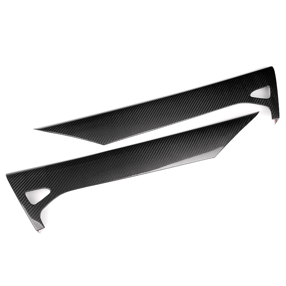 (2020'+) C8 Corvette Carbon Fiber Upper Door Cards Covers