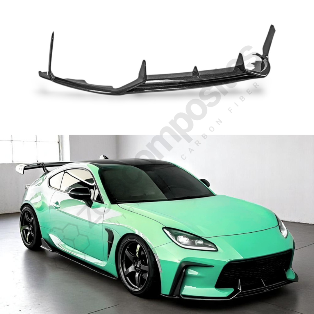 Real Carbon Fiber Front Lip for Toyota Gr86 | Zd8 | Subaru BRZ 2022+