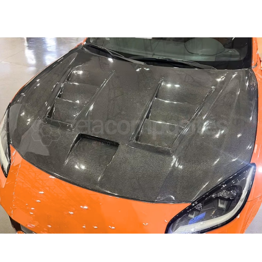 Carbon Fiber Hood for 2022+ Toyota GR86 / Subaru BRZ - Track Style