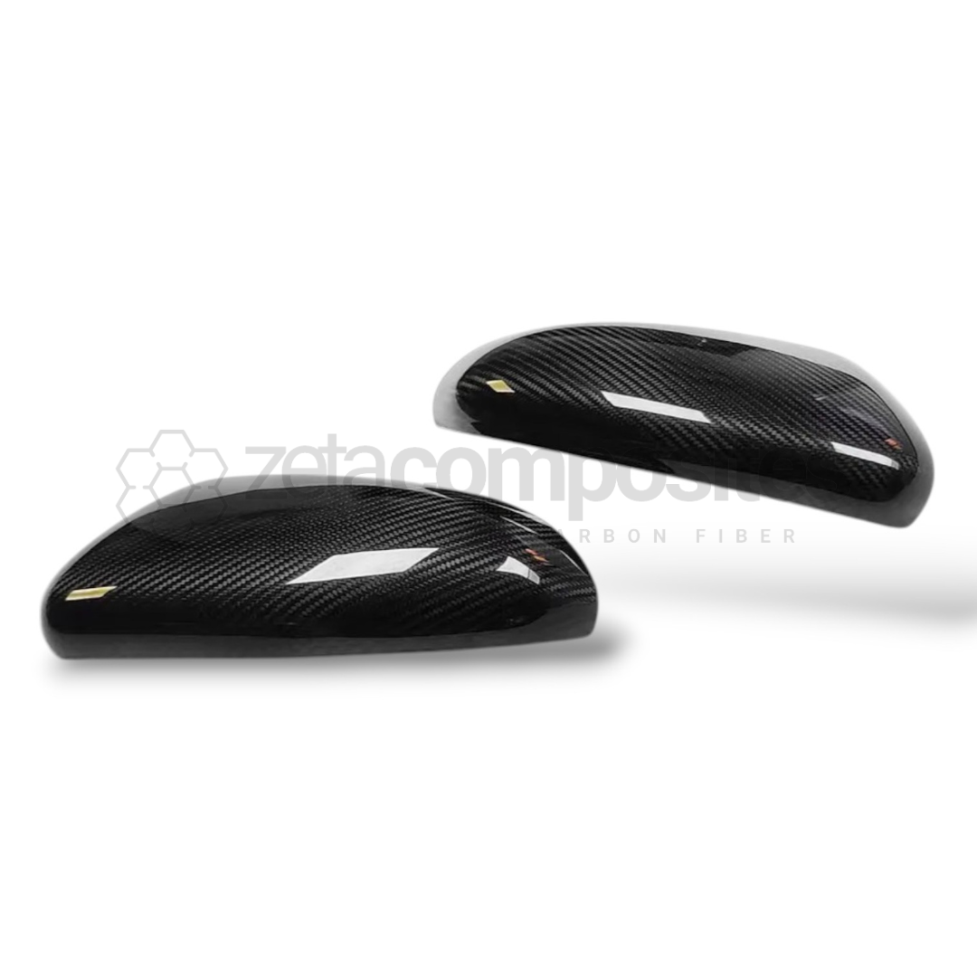 Real Carbon Fiber Direct Replacement Mirror Cap Set for Toyota GR86 | Subaru BRZ 2022+