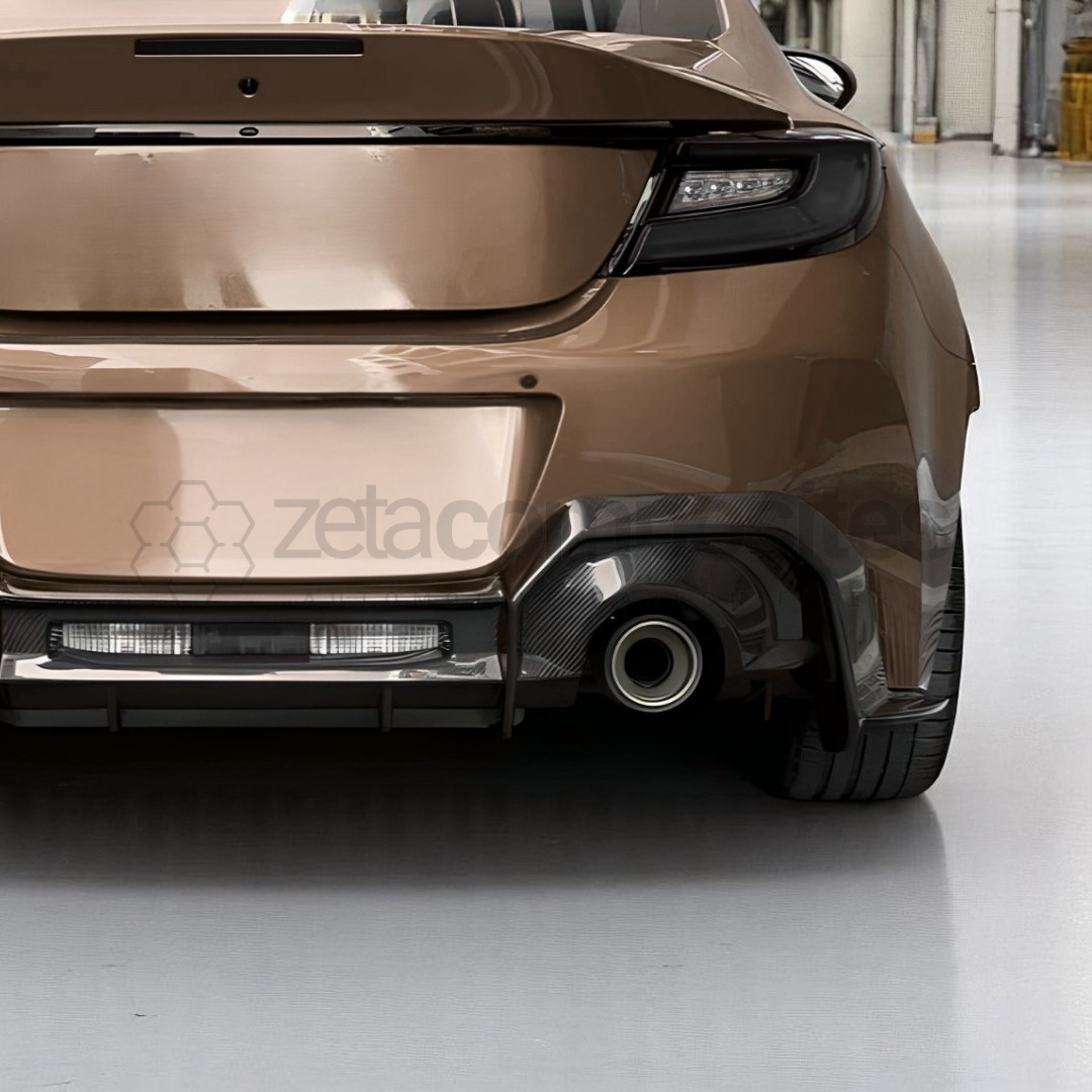Real Carbon Fiber Rear Diffuser for Toyota GR86 / Subaru BRZ 2022+