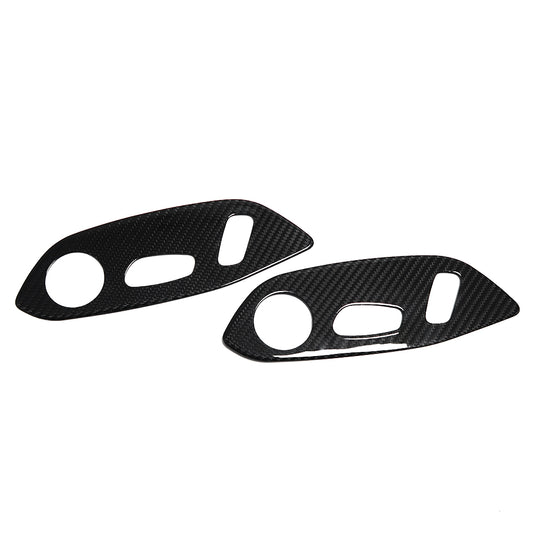 (2020'+) C8 Corvette Carbon Fiber Seat Control Inserts