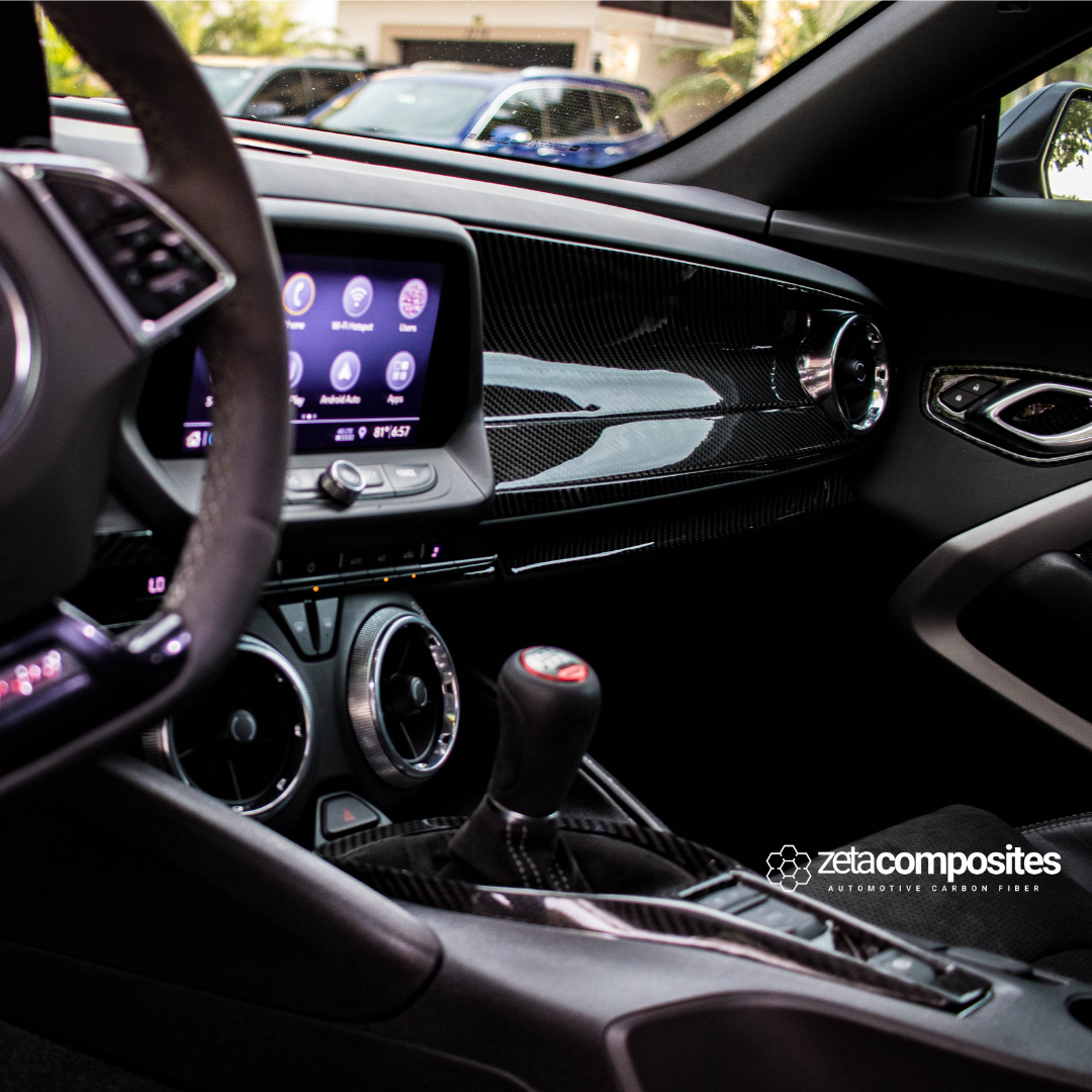 2016-2023 Camaro Carbon Fiber Dash Kit – ZetaComposites