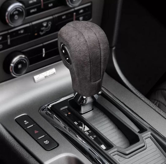 alcantara suede cover for 6r80 mustang shifter