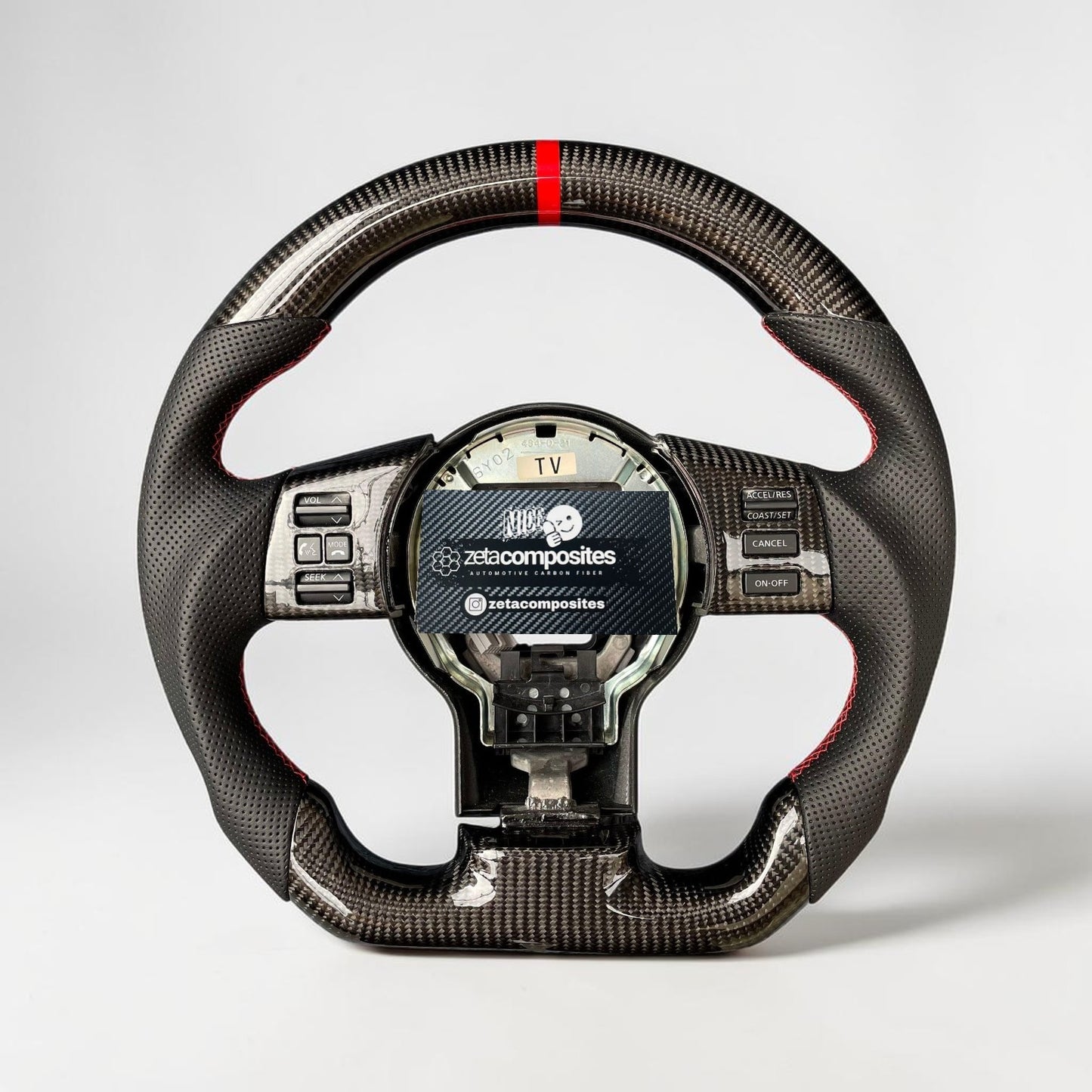 (2005'-2021') Nissan Frontier Carbon Fiber Steering Wheel