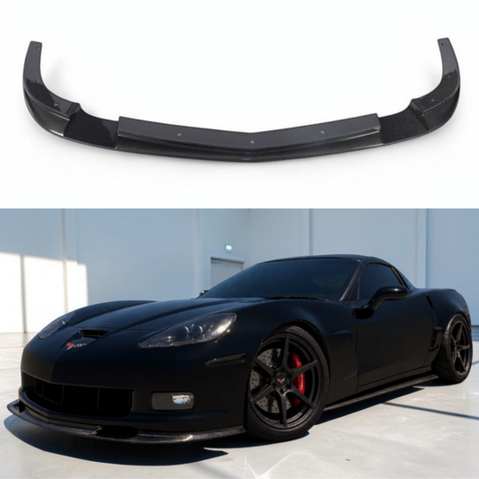 (05'-13') C6 Corvette Carbon Fiber Front Lip Stingray/Z06/ZR1