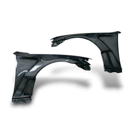 (2006'-2013') Lexus IS Carbon Fiber Hood & Fenders Kit - Vented