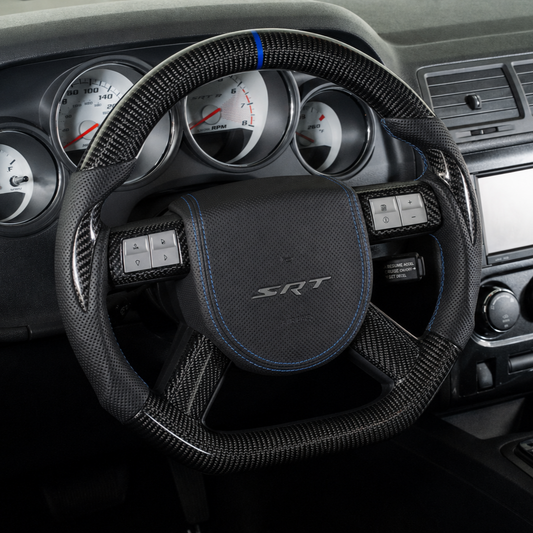 Dodge Charger/Chrysler/Challenger Carbon Fiber Steering Wheel (2005'+)