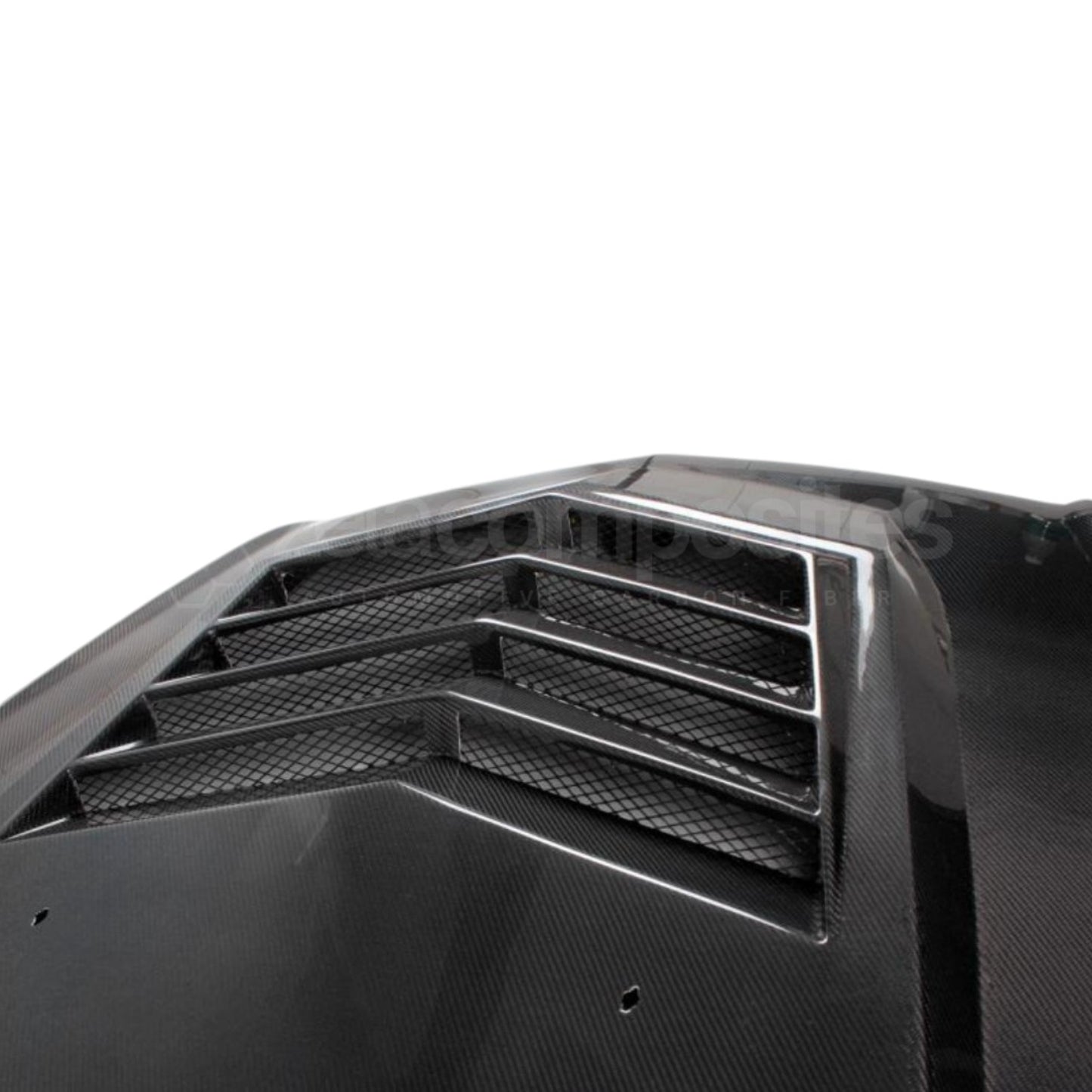 (09'-15') Cadillac CTS-V Carbon Fiber Hood Vented