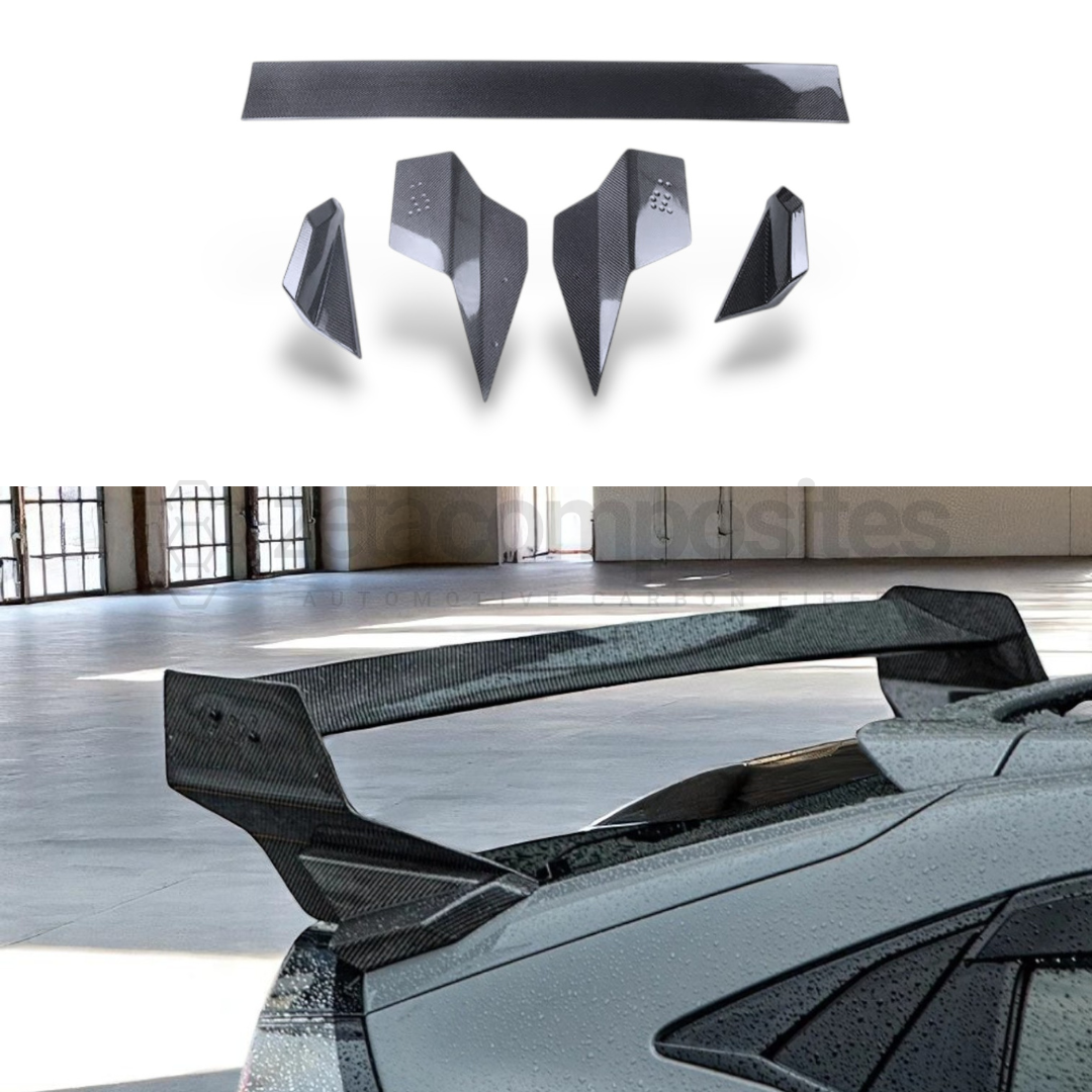 Carbon Fiber Rear Wing for 10th Gen Honda Civic (2016'-2021')