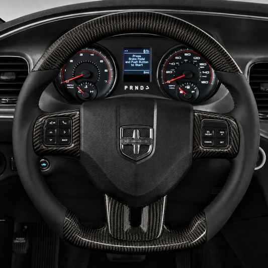(2011'-2014') Dodge Charger Challenger Carbon Fiber Steering Wheel