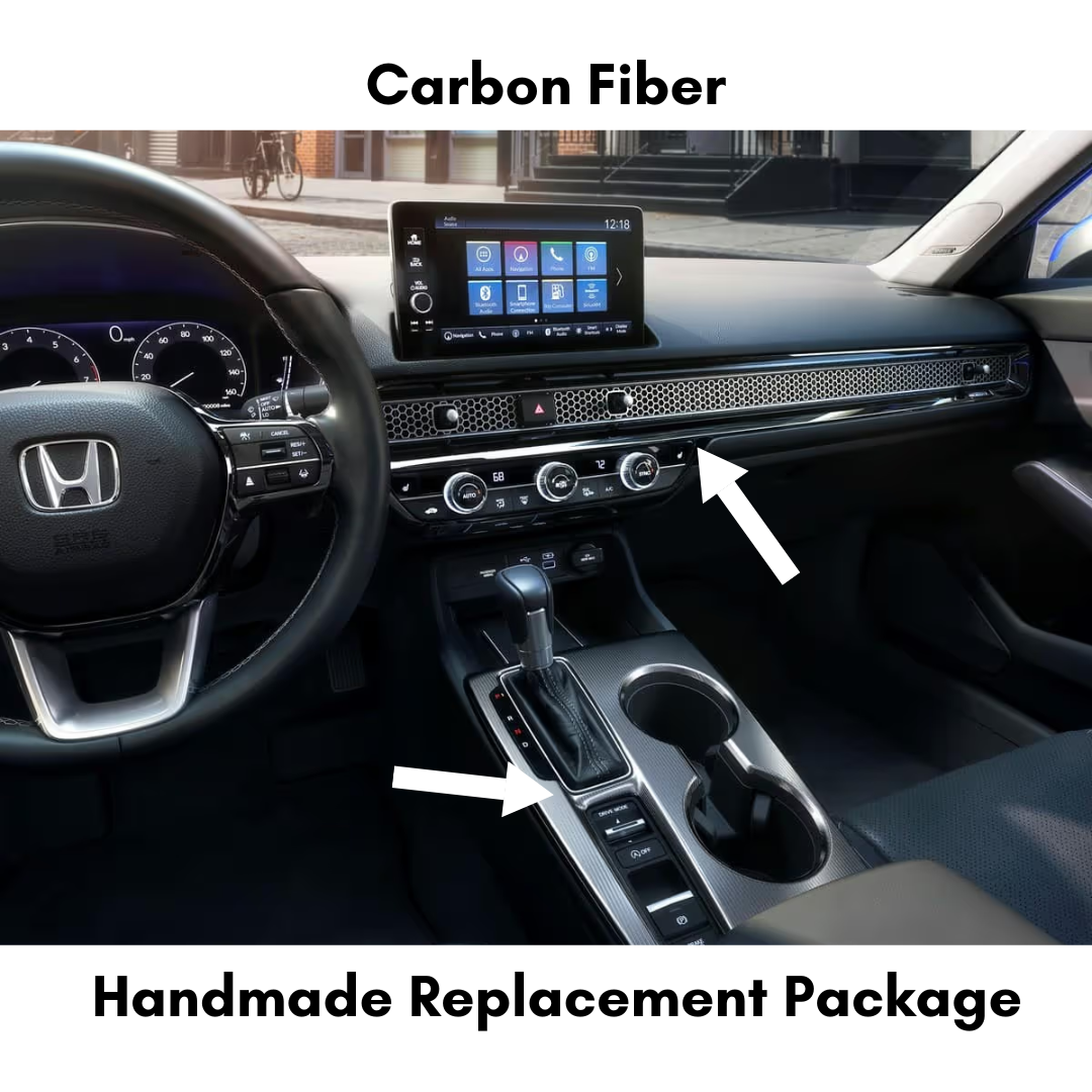 11th Gen Honda Civic Carbon Fiber Interior Direct Replacement Package ZetaC™