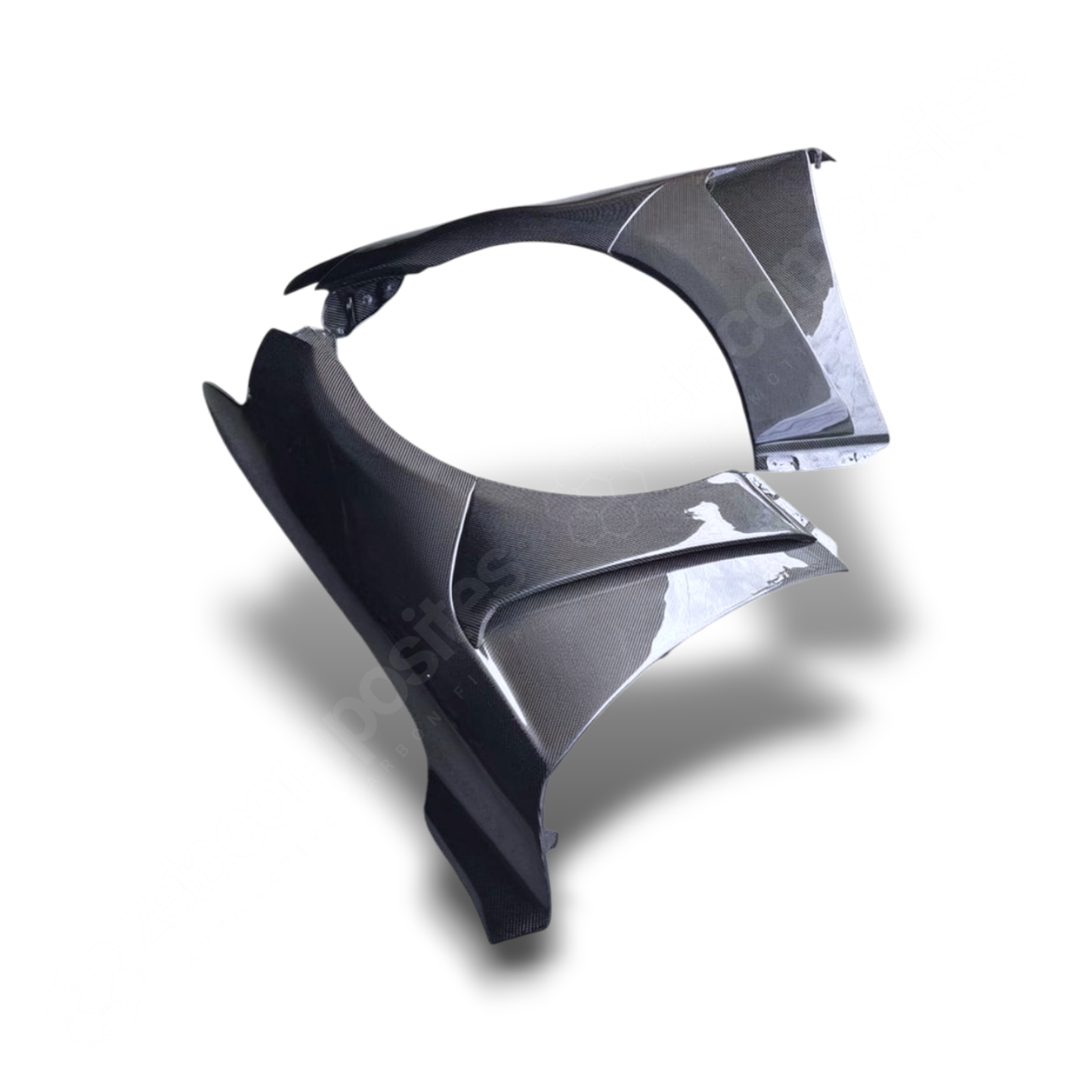 (2014'-2020') Lexus IS Carbon Fiber Hood & Fenders Kit - Vented