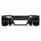 (14'-19') C7 Corvette Carbon Fiber Diffuser OE+ Style
