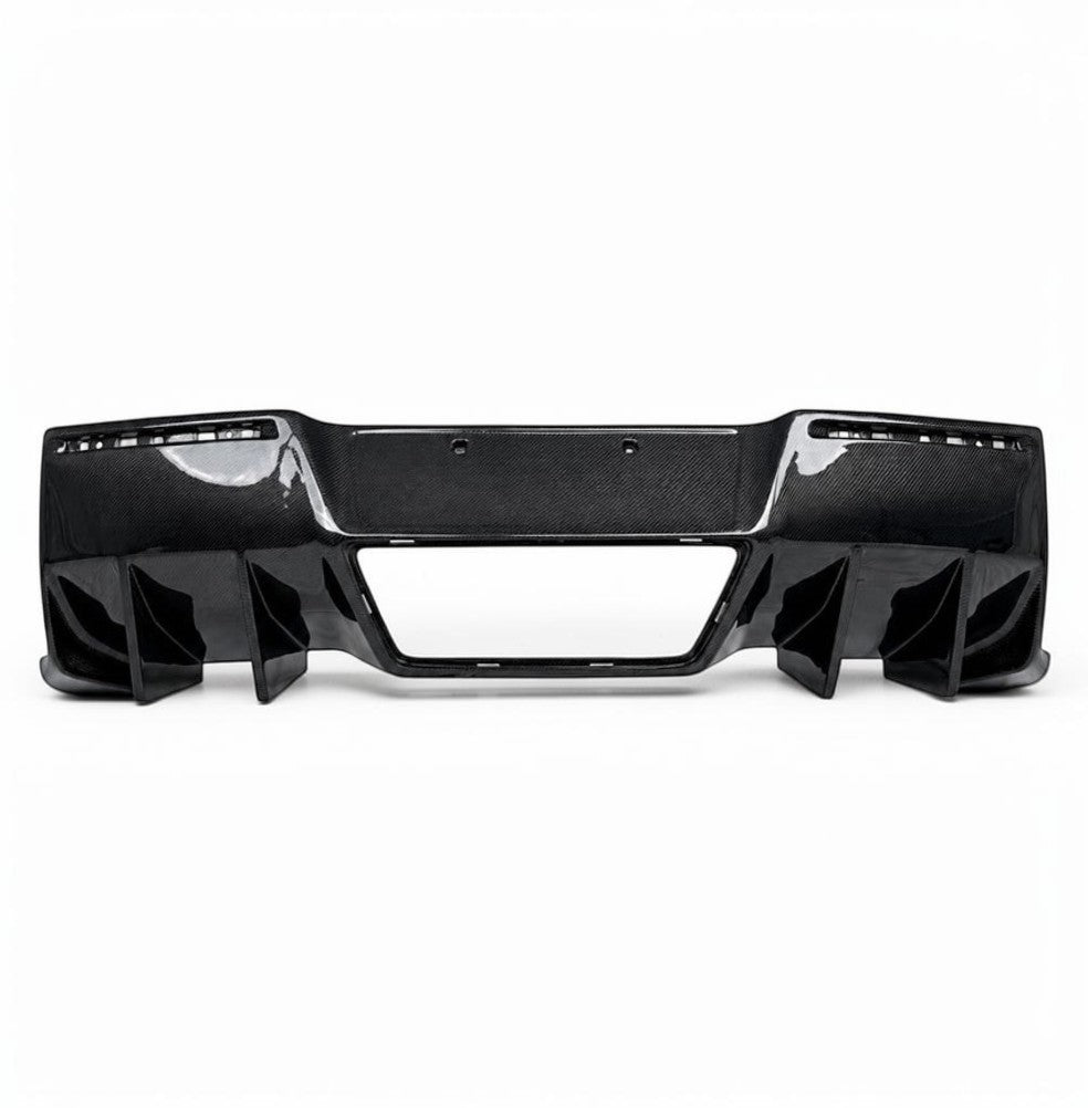 (14'-19') C7 Corvette Carbon Fiber Diffuser OE+ Style