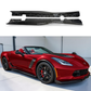 (14'-19') C7 Corvette Carbon Fiber Side Skirts