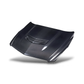 (14'-19') Cadillac ATS Carbon Fiber Hood - V Style