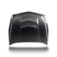 (14'-19') Cadillac ATS Carbon Fiber Hood - V Style