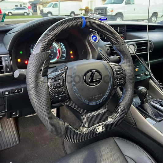 2014+ Lexus IS250 / IS300 / IS350 Carbon Fiber Steering Wheel