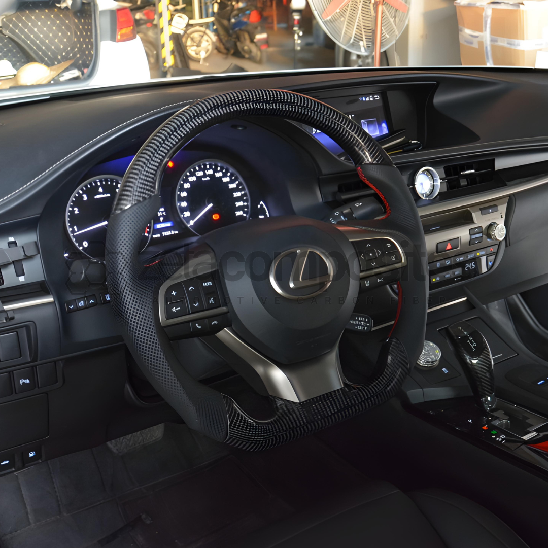 Lexus GS 2016-2020 Carbon Fiber Steering Wheel Customizable