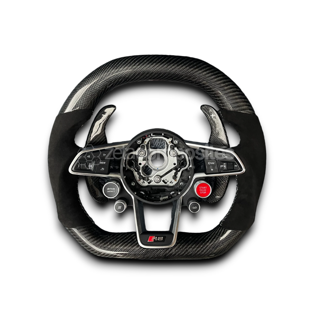 Audi R8 / TT Carbon Fiber Steering Wheel Build Custom