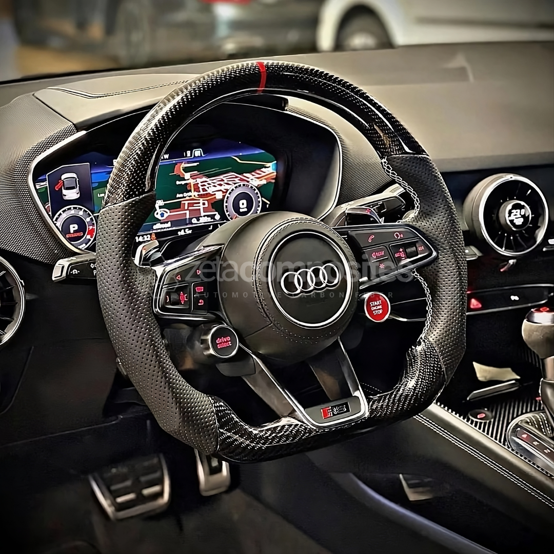 Audi R8 / TT Carbon Fiber Steering Wheel Build Custom