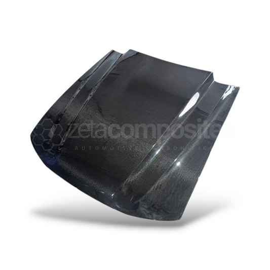 1999-2004 New Edge Mustang Carbon Fiber Cowl Hood
