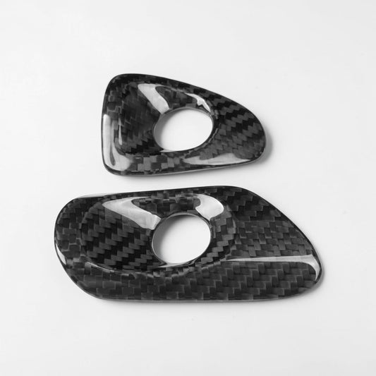 (2005'-2013') C6 Corvette Carbon Fiber Door Button Bezel Covers