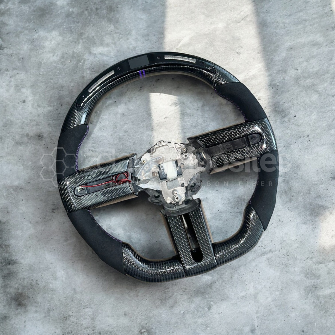 2005-2009 Mustang Carbon Fiber Steering Wheel