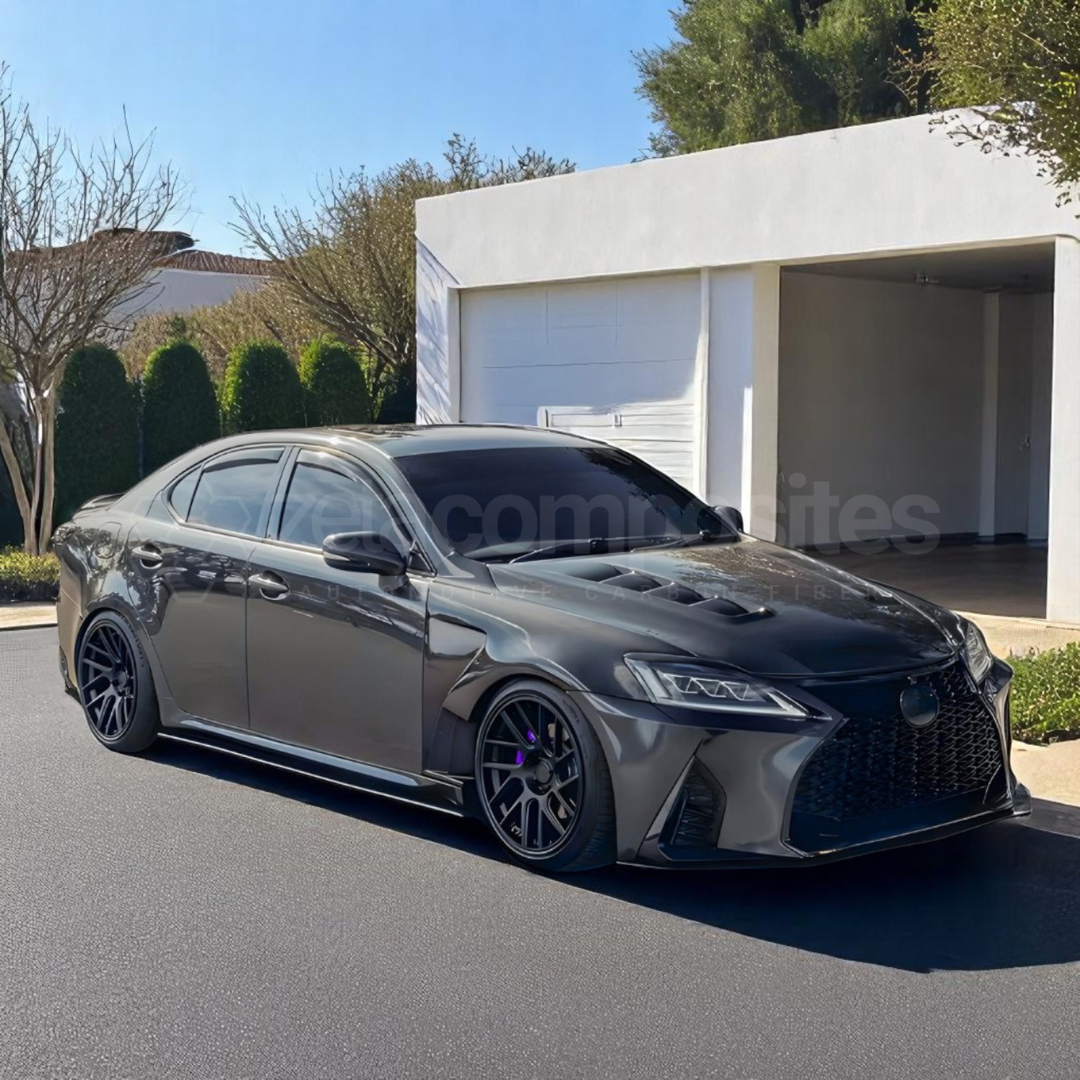 Carbon Fiber Fenders For Lexus IS 2006-2013