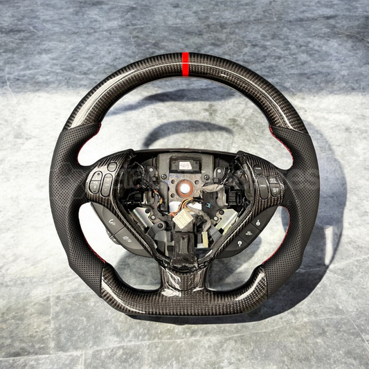 (2007-2008) Acura TL / Type S Carbon Fiber Steering Wheel Customizable