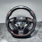 Carbon Fiber Steering Wheel for Acura TL / Type S (With Carbon Button Frame)
