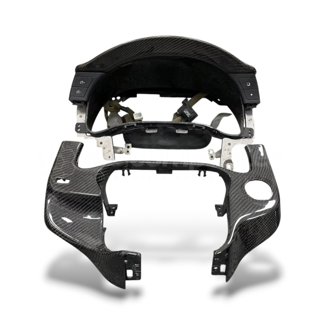 2008-2013 Infiniti G37 Carbon Fiber Dash Gauge Cluster Trim Replacement