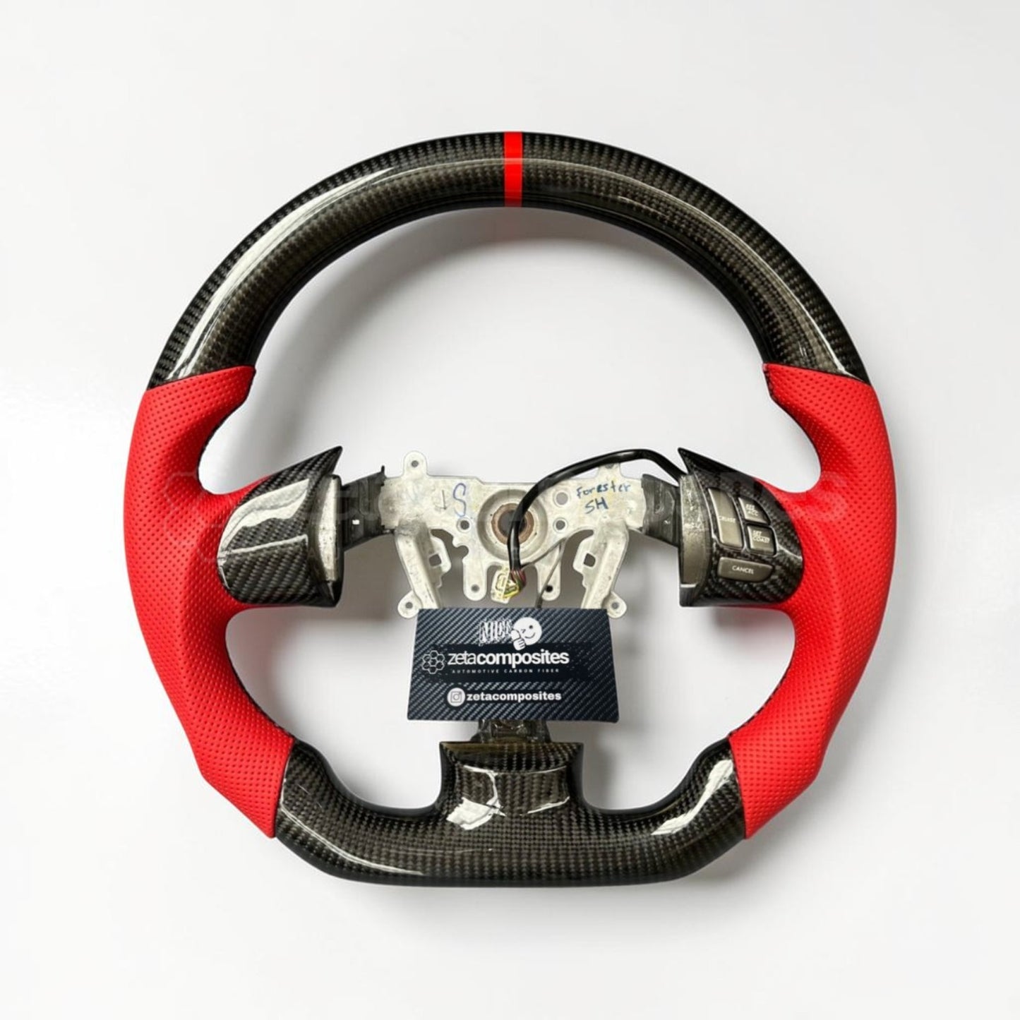 (2008'-2014') Impreza WRX STI Carbon Fiber Steering Wheel