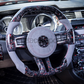 S197 custom carbon fiber steering wheel