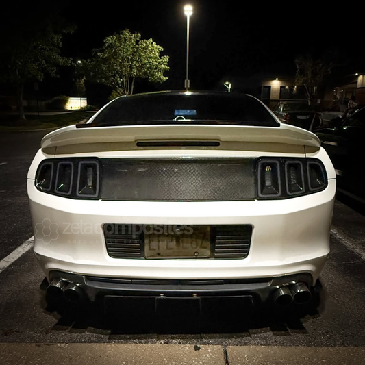 (2010'-2014') Mustang Carbon Fiber Smooth Decklid Panel Replacement