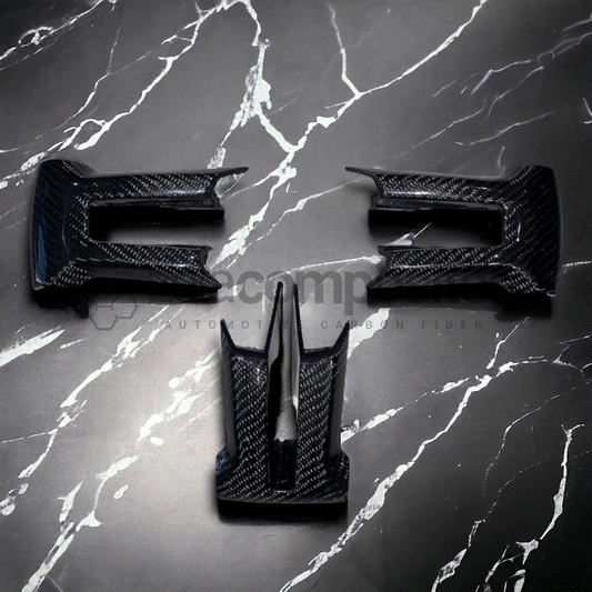 trim replacement for mustang steering wheel in carbon fiber 