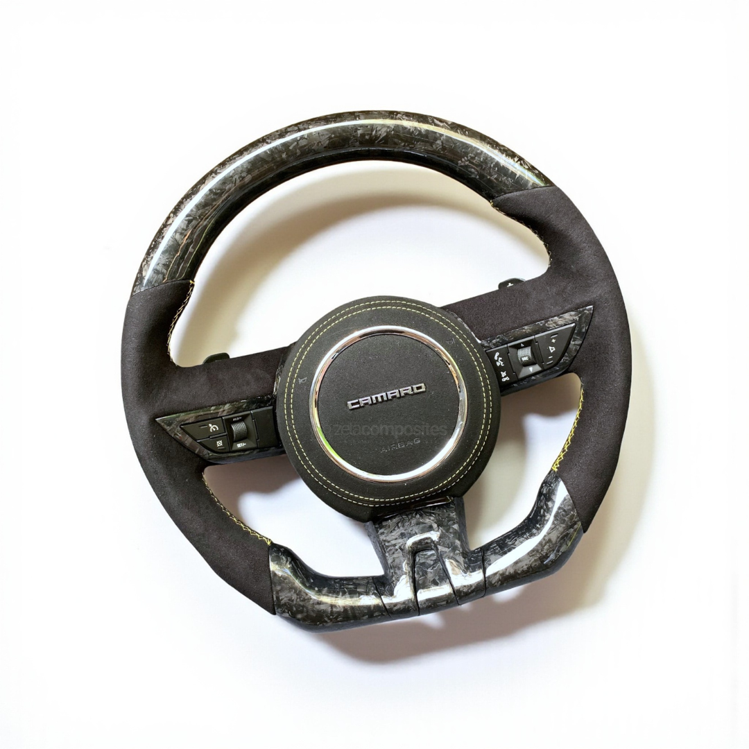 Carbon Fiber Steering Wheel for 2010-2011 Camaro