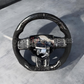 custom carbon fiber steering wheel for 2011-2014 dodge charger