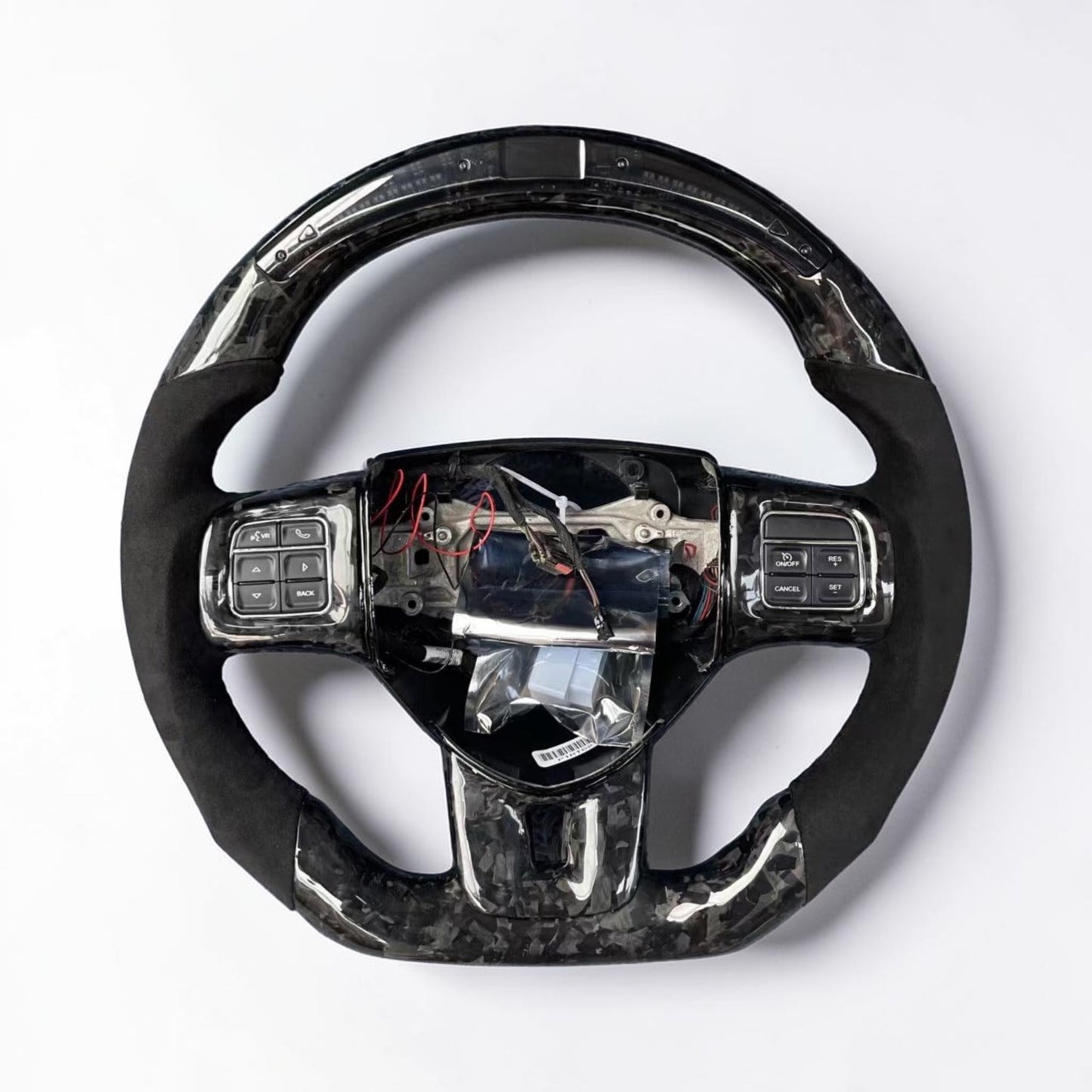 2011-2014 Dodge Charger Challenger Carbon Fiber Steering Wheel Customizable