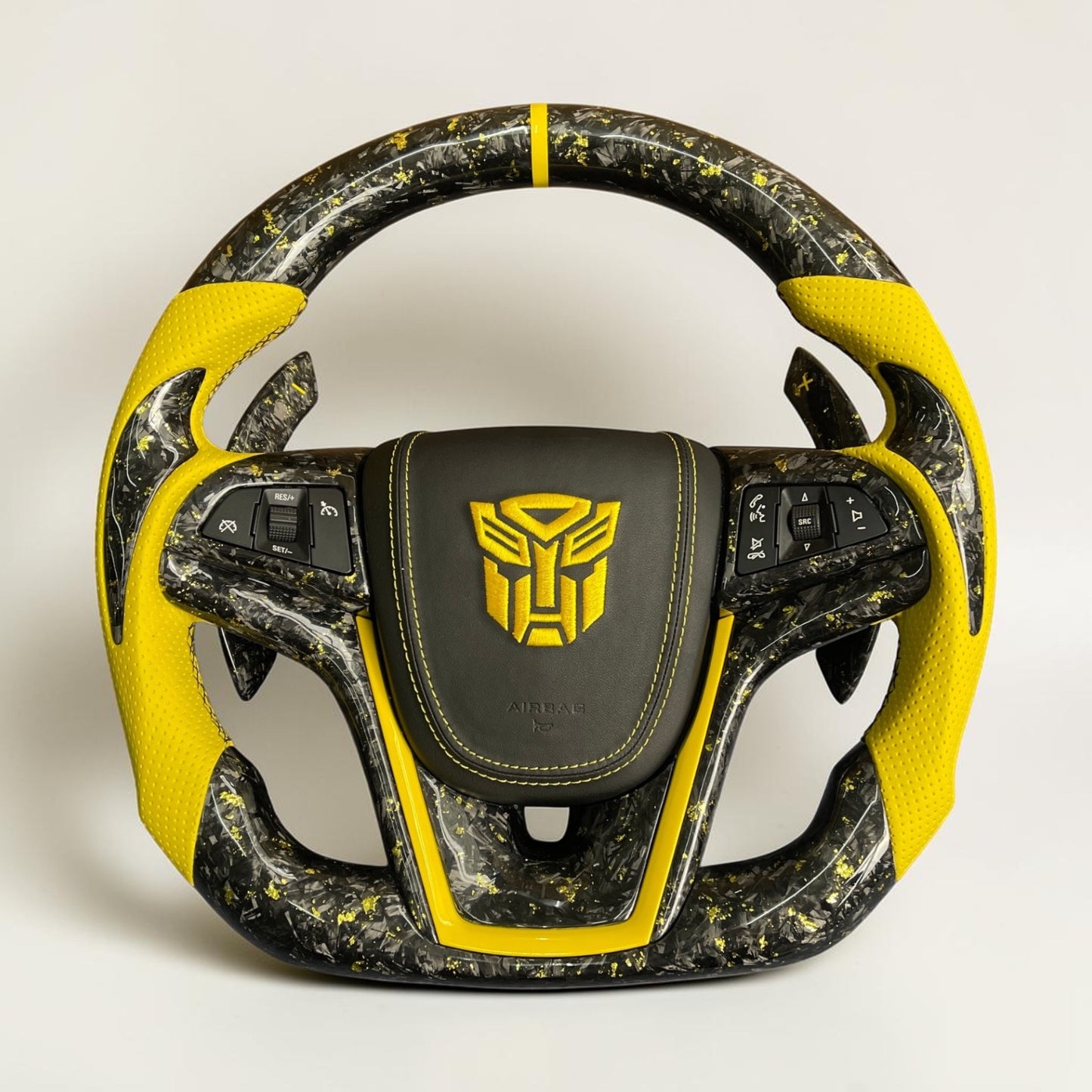 (2012'-2015') Camaro Carbon Fiber Steering Wheel